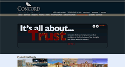 Desktop Screenshot of concordinc.com